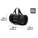Torba fitness Meteor Siggy czarny