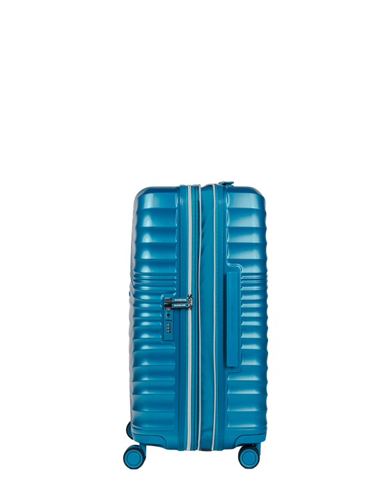 Średnia walizka SwissBags Cruise 65 cm turkusowy