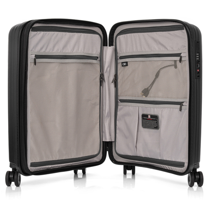 Walizka Kabinowa SwissBags Echo 55cm Czarna