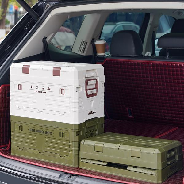 NCB4003 SKŁADANA SKRZYNIA KEMPINGOWA Z POKRYWĄ NILS CAMP