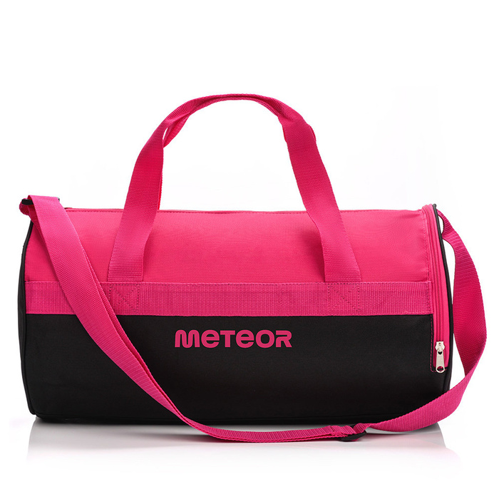 Torba fitness Meteor Siggy różowy/czarny