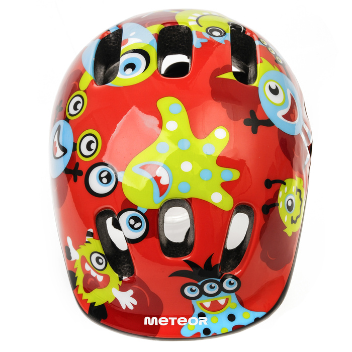 Kask rowerowy Meteor MV6-2 XS 44-48 cm Monsters