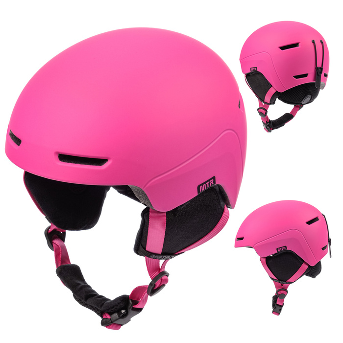 Kask narciarski Meteor Avalo S 53-55 cm różowy