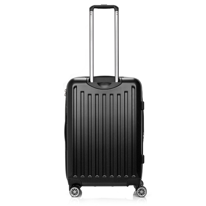 Średnia Walizka SwissBags Cosmos 65cm Czarna