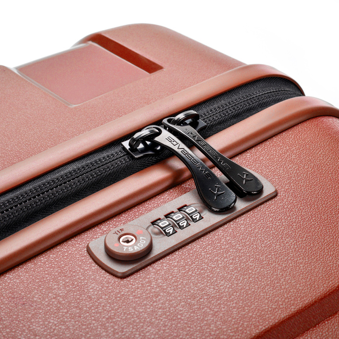 Duża walizka SwissBags Tourist 75 cm czerwony