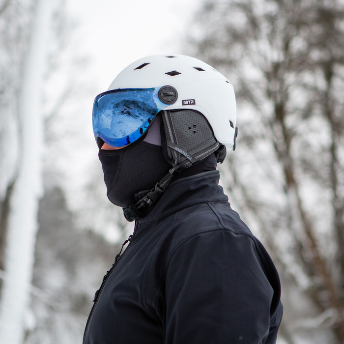 Kask narciarski Meteor Glide L 58-61 cm biały