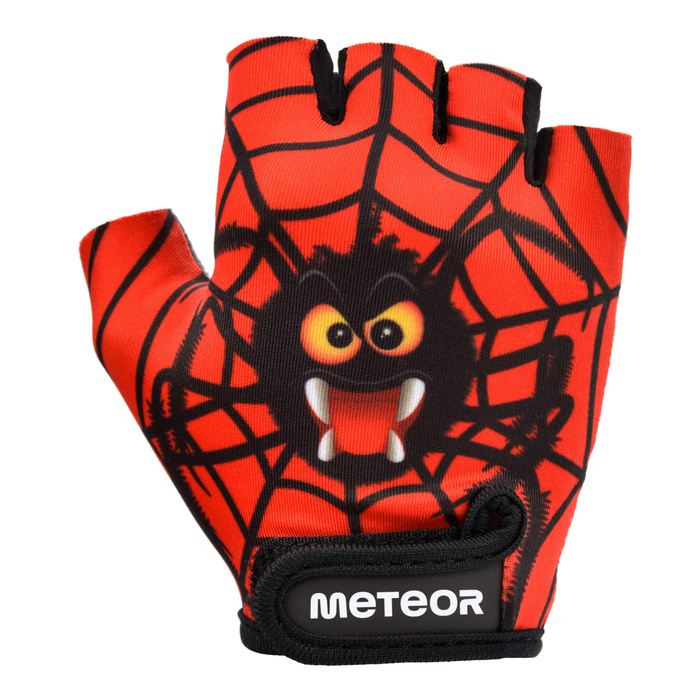 Rękawiczki rowerowe Meteor Kids Spider M
