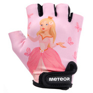 Rękawiczki rowerowe Meteor Kids Princess M