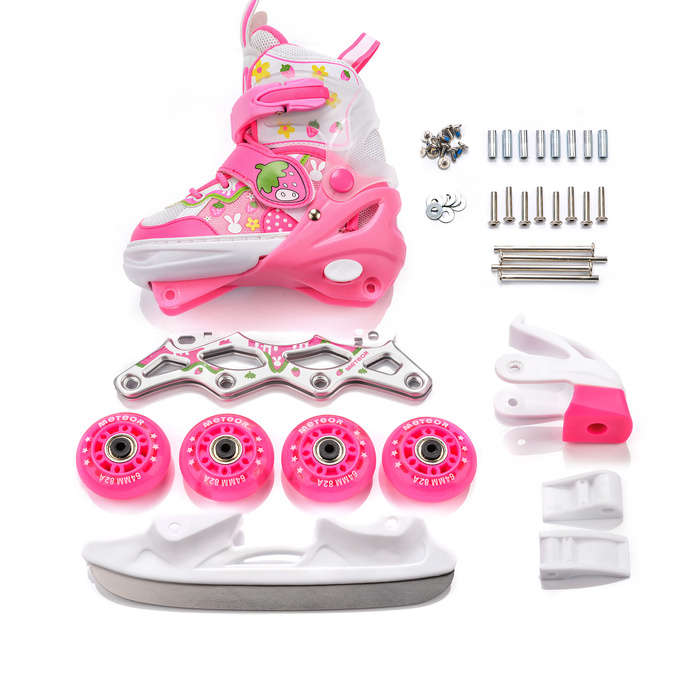 Rolki 4w1 Meteor Bunny XS 27-30
