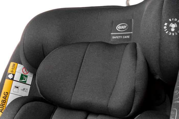 Fotelik samochodowy 4Baby Enzo-Fix (40-150 cm) graphite