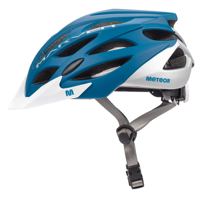 Kask rowerowy Meteor Marven L 58-61 cm morski/szary