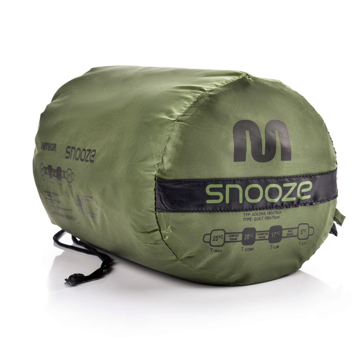 Śpiwór kołdra Meteor Snooze oliwkowy