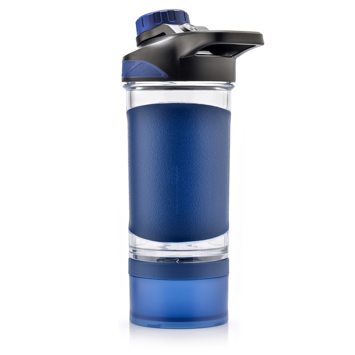 Bidon Shaker Meteor 500 ml niebieski