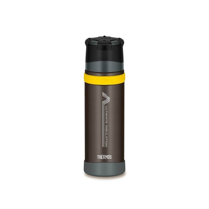 Termos z kubkiem do warunków ekstremalnych 500 ml THERMOS brązowy
