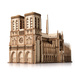 Little Story Drewniane Puzzle Model 3D - Katedra Notre-Dame
