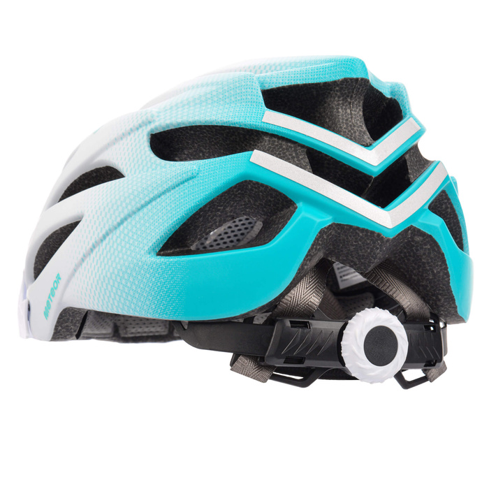 Kask rowerowy Meteor Marven S 52-56 cm biały/niebieski
