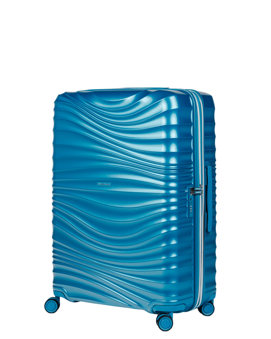Duża walizka SwissBags Cruise 75 cm turkusowy