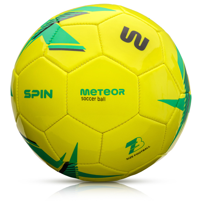 Piłka nożna Meteor Spin Football 3 yellow