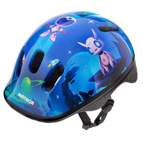 Kask rowerowy Meteor KS06 S 48-52 cm Alien
