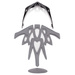 Kask rowerowy Meteor Gruver L 58-61 cm biały/czarny/niebieski