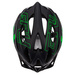 Kask rowerowy Meteor Gruver S 52-56 cm czarny/zielony
