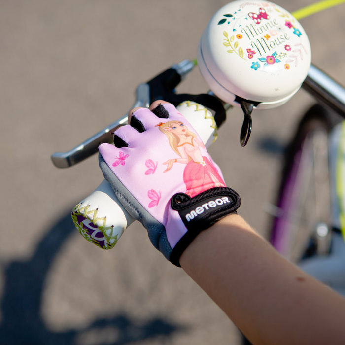 Rękawiczki rowerowe Meteor Kids Princess M