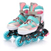 Rolki Meteor 2w1 blue/pink