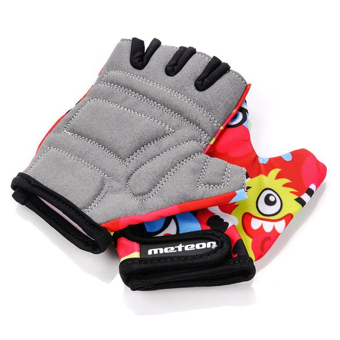 Rękawiczki rowerowe Meteor Monsters M