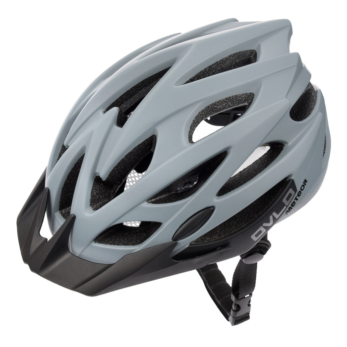 Kask rowerowy Meteor Ovlo L 58-61 cm szary
