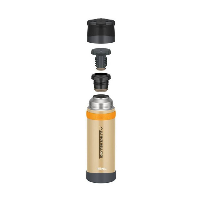 Termos z kubkiem do warunków ekstremalnych 750 ml THERMOS złoty