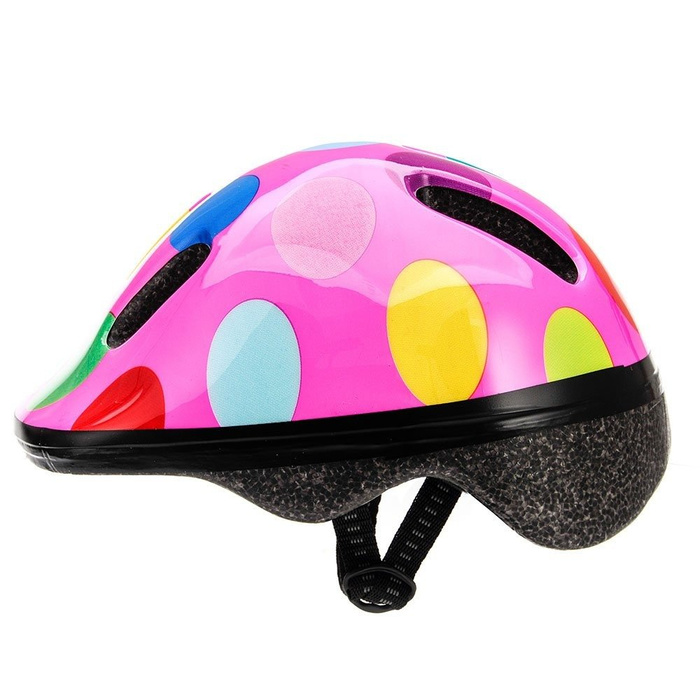 KASK ROWEROWY DZIECIĘCY METEOR MV6-2 DOTS