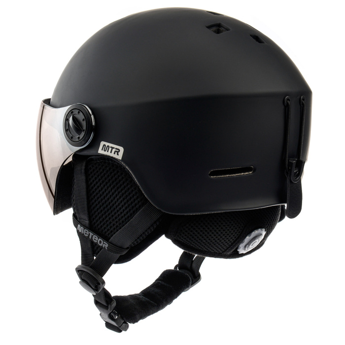 Kask narciarski Meteor Falven S 53 -55 cm czarny