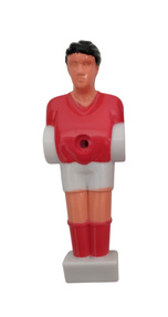 Zapasowa Figurka do Gry w Piłkarzyki 10,5 cm Czerwona