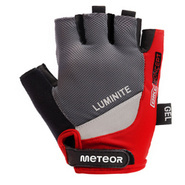 Rękawiczki rowerowe Meteor Gel GX33 red M