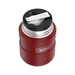Termos na jedzenie z składaną łyżką i kubkiem THERMOS – rustic red