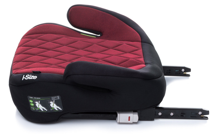 Siedzisko samochodowe dla dzieci 4baby Hi-Fix red
