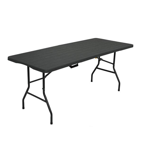 NC1618 STÓŁ TURYSTYCZNY 180 CM ANTRACYT NILS CAMP