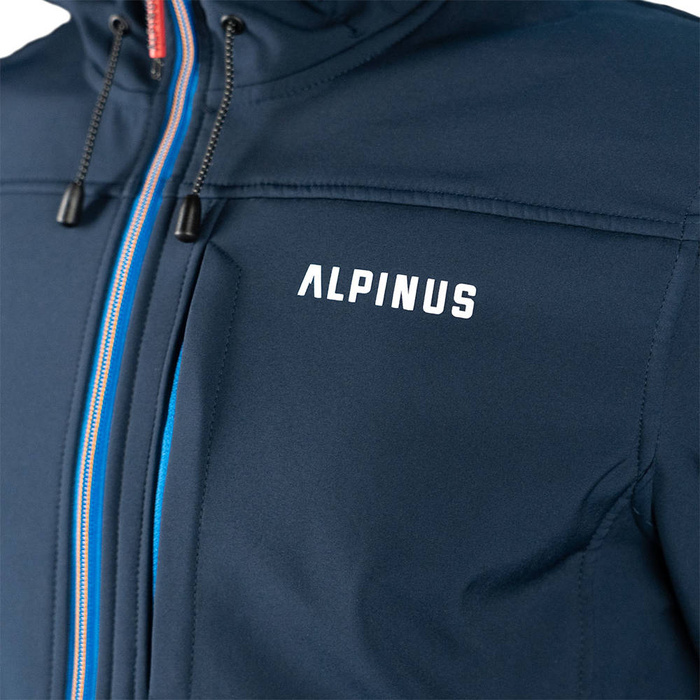 Kurtka męska softshell Alpinus Vinicunca Granatowy