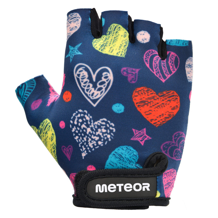 Rękawiczki rowerowe Meteor Hearts M