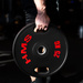 TOG25 2 x 25 KG TALERZ OLIMPIJSKI OGUMOWANY 2 x 25 KG HMS