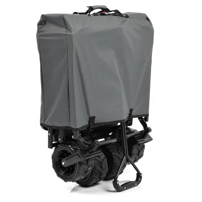Wózek transportowy z daszkiem Meteor XR-100 szary