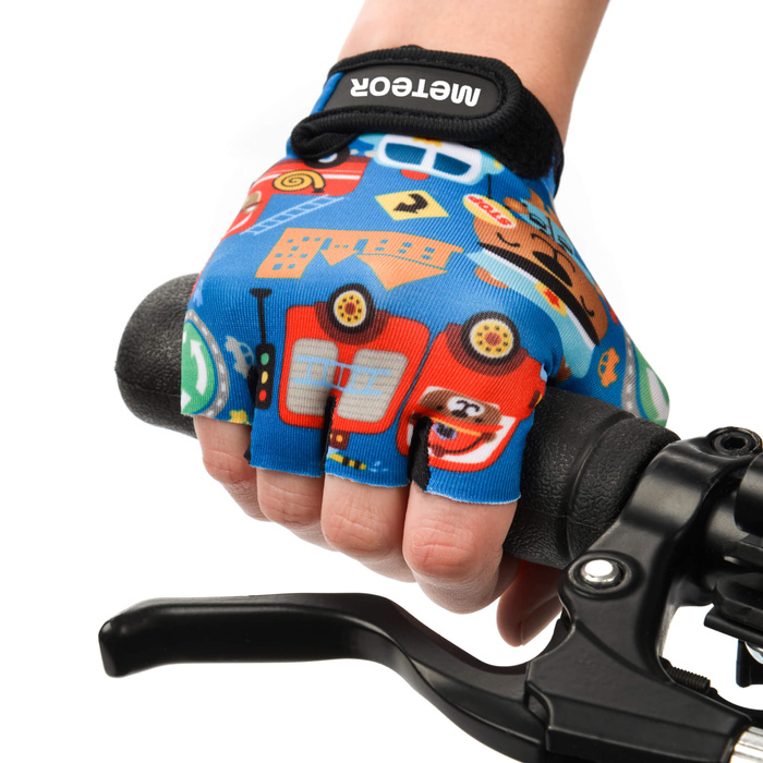Rękawiczki rowerowe Meteor Kids Safe city M