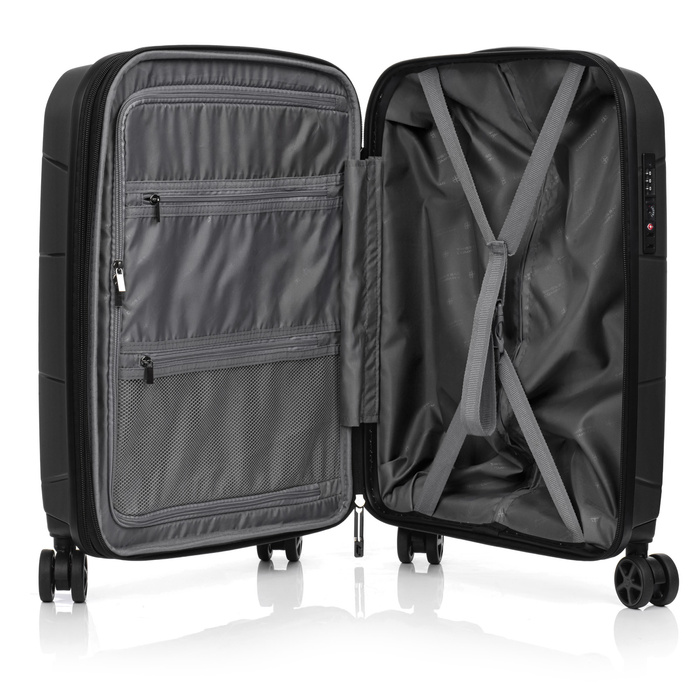 Walizka kabinowa SwissBags Lava 55 cm czarny