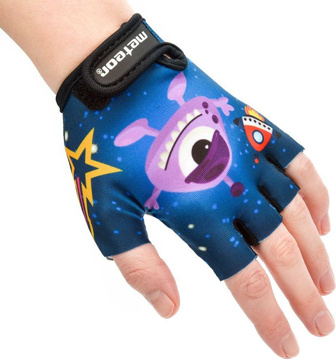 Rękawiczki rowerowe Meteor Kids Cosmic M