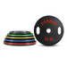 TOG ZESTAW TALERZY OLIMPIJSKICH OGUMOWANYCH 2 x 5 - 25 KG (150 KG) HMS