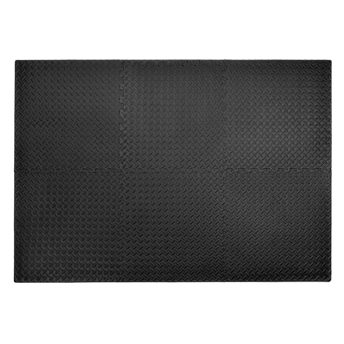 Mata fitness puzzle Meteor 6 elementów, 180x120 cm, Pianka EVA