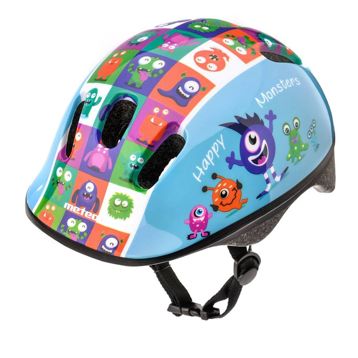 Kask rowerowy dziecięcy Meteor KS06 happy monsters