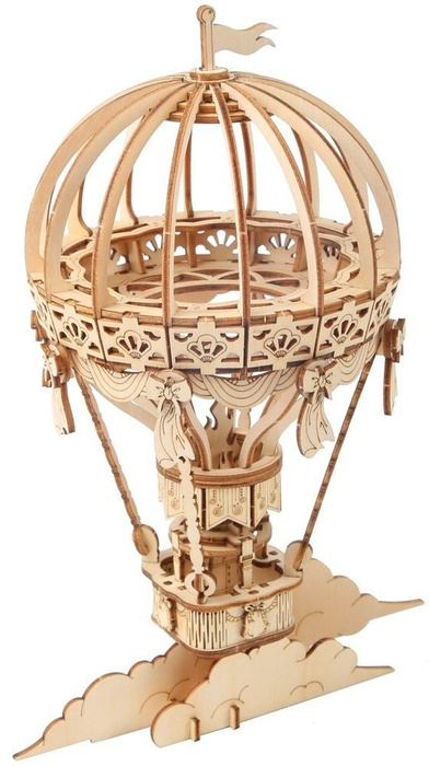 ROBOTIME Drewniany Model Puzzle 3D Balon