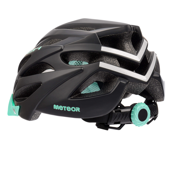 Kask rowerowy Meteor Marven S 52-56 cm czarny/miętowy