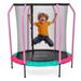 Trampolina dla dzieci Meteor TRP-55 150 cm różowy
